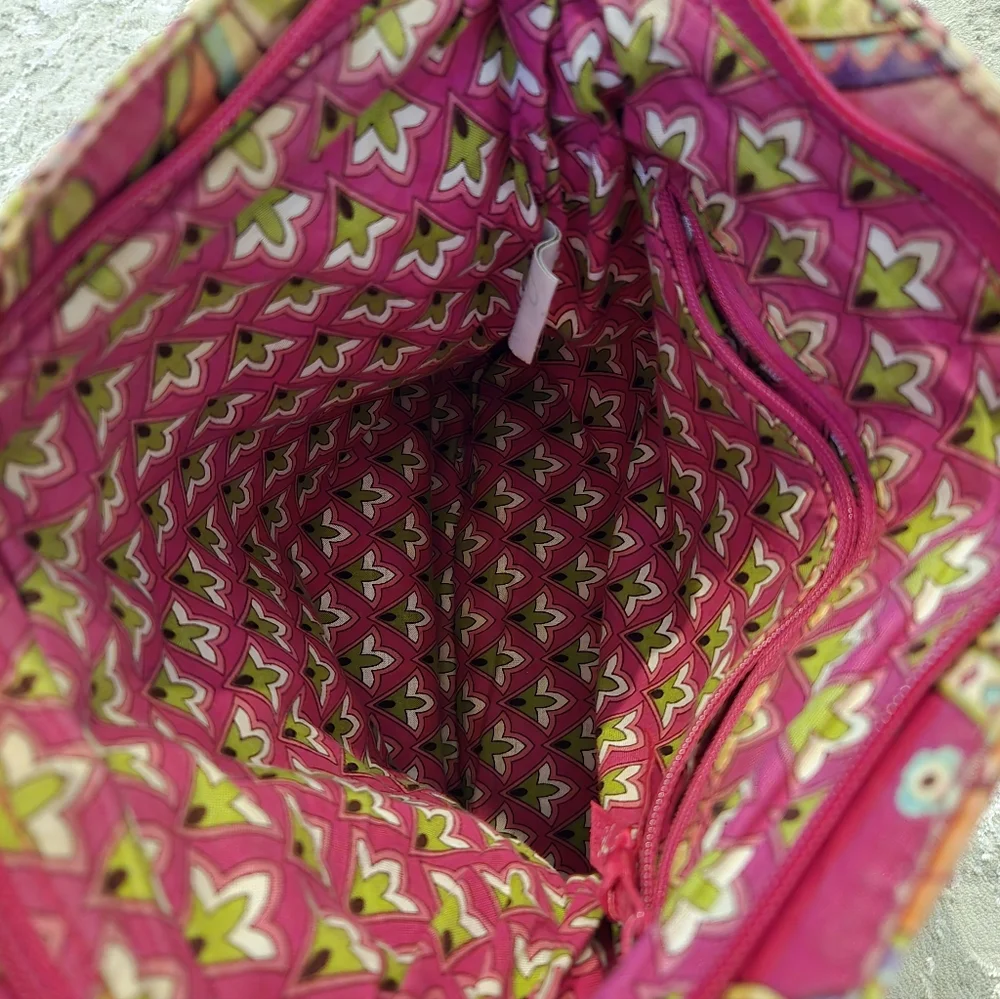 Vera Bradley Floral Pink Crossbody Bag